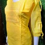 Women Kurta Embroidery Work With Pant And Dupatta