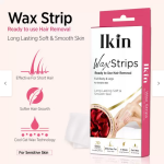 IKIN Wax Strip with Goodness of Rose Extract For Sensitive Skin Wax (20 Strips)
